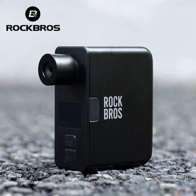 ROCKBROS Portable Mini Electric Bicycle Pump 120PSI Type-C Bike Tire Air Inflator Pump MTB Road AV FV Valve Cycling Pump - MANDOTOS