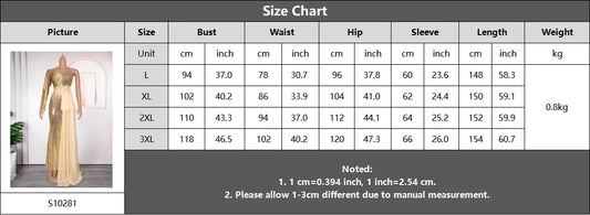Customized Elegant Dress Women for Wedding Party Summer Autumn African V-neck Long Sleeve Evening Long Maxi Dress Gowns Africa C
