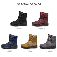 Boots Women Non Slip Waterproof Winter Snow Boots Platform Shoes for Women Warm Ankle Boots Cotton Padded Shoes Botas De Mujer
