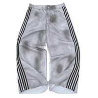 Y2K Baggy Jeans High Quality Embroidered Striped Harajuku Sweatpants Men Women Hip Hop Streetwear Casual Mopping Wide Leg Denim MANDOTOS