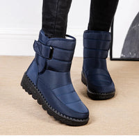 Boots Women Non Slip Waterproof Winter Snow Boots Platform Shoes for Women Warm Ankle Boots Cotton Padded Shoes Botas De Mujer