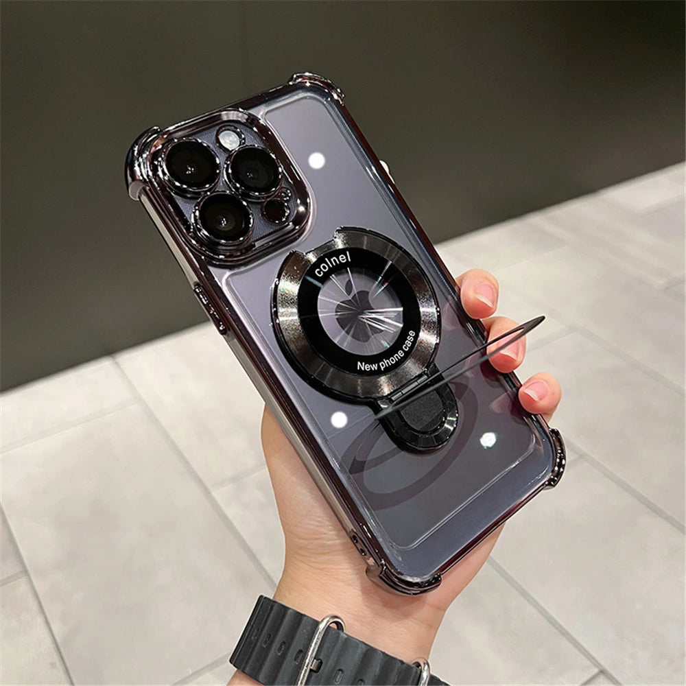 Luxury Shockproof Magnetic Magsafe Case for iPhone 17 Pro Max - MANDOTOS INTERNATIONAL