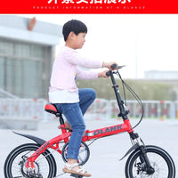 Student bicycles, variable speed disc brakes, mini bicycles, adult driving vehicles, folding shock absorption bicycles