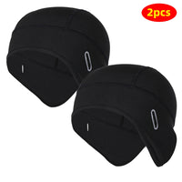 Winter Thermal Hats Fleece Beanies Ear Warmer Outdoor Sports Ski Snowboard Running Cycling Bike Soft Stretchy Cap Headwear Men