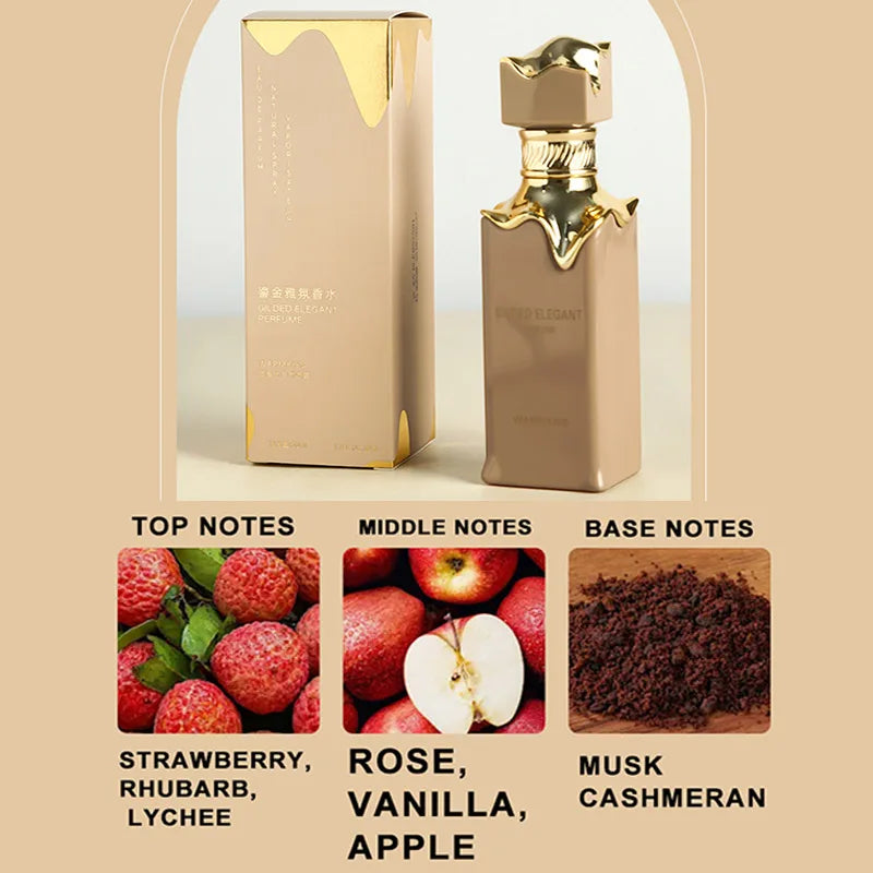 Arabic Fragrance Perfume For Women Sweet Vanilla Sensual Cologne Body Spray Lasting Fragrance Pheromone Arab Eau De Parfum Gift