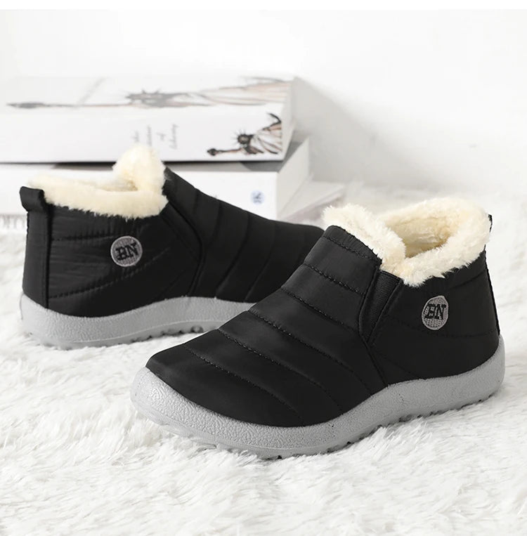 Men Boots Snow Outdoor Men's Shoes Plus Size Men's Winter Boots Plush Shoes Men Waterproof Men's Boots Male Footwear Work Shoes