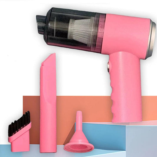 3 In 1 Integrated Suction And Blowing Vacuum Cleaner USB Charging Small Car Household Vacuum Cleaner - MANDOTOS