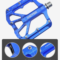 3 Sealed Bearing Bike Pedals Ultralight Pedal Anti-slip CNC BMX MTB Road Bike Pedal Outdoor Cycling Mountain Bicycle Pedals