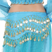 Thailand/India/Arab Dancer Skirt Women Sexy Belly Dance Hip Scarf Wrap Belt Dancer Skirt Female Show Sequins Tassels Costumes
