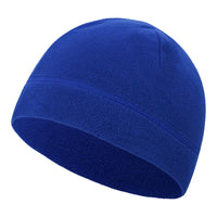 Winter Fleece Beanie Cycling Men Women Elastic Hiking Soft Thermal Commuting Ski Helmet Liner Hat Windproof Camping Cap Outdoor