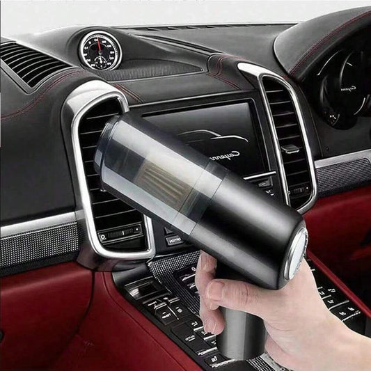 3 In 1 Integrated Suction And Blowing Vacuum Cleaner USB Charging Small Car Household Vacuum Cleaner - MANDOTOS