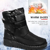 Boots Women Non Slip Waterproof Winter Snow Boots Platform Shoes for Women Warm Ankle Boots Cotton Padded Shoes Botas De Mujer