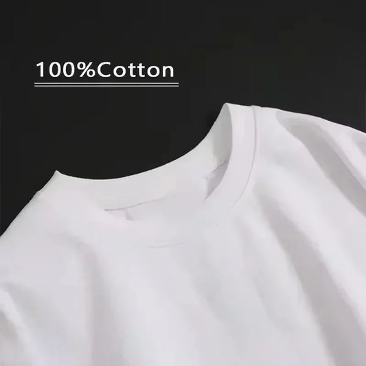 2025 New Short-sleeved Men's and Women's Streetwear Brand Instagram Versatile Round-neck High-quality T-shirts for Men - MANDOTOS
