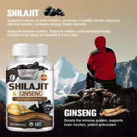 Shilajit - Natural Energizer To Rejuvenate The Body, Improve Mental Clarity and Boost The Immune System MANDOTOS