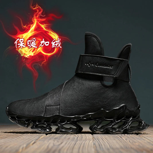 men boots 2024 New Winter Slippers Warm Men Shoes Waterproof Non-Slip Plush Sneakers Male tenis shoes Boots Men Sneakers Winter