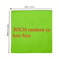 5/10/20pcs Kitchen Towel, Ultra-fine Fiber Light Gray Cleaning Cloth Set, Absorbent, Soft And Stain-removing Cloth - MANDOTOS