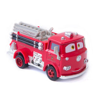 Cars Disney Pixar Cars Lightning McQueen Mater Jackson Storm The King Mater 1:55 Metal Alloy Car Toy Model Toys Children Gifts