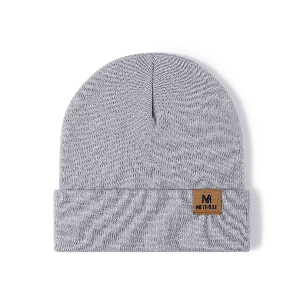 Unisex Knitted Hats Cycling Cotton Cap Multifunctional Winter Beanie Hat Running Sleeping Outdoor Mountaineering Skiing Riding