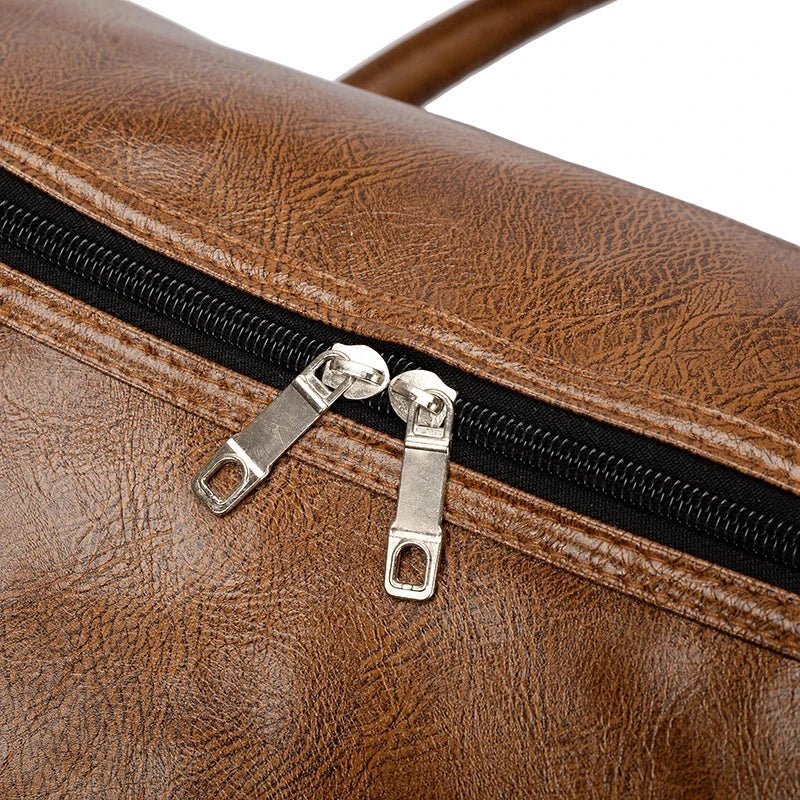 Travel Bag For Men Pu Leather Shoulder Bag Big Capacity Tote Bags For Women Fashion New Duffle Crossbody Bag Sports Pack luggage MANDOTOS