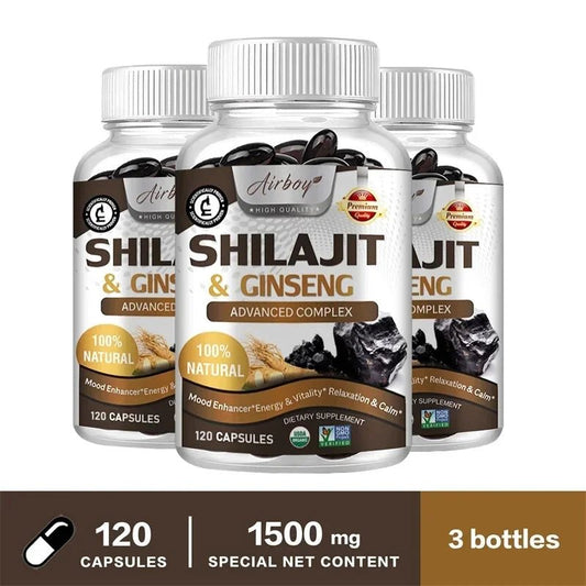 Shilajit - Natural Energizer To Rejuvenate The Body, Improve Mental Clarity and Boost The Immune System MANDOTOS
