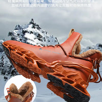 men boots 2024 New Winter Slippers Warm Men Shoes Waterproof Non-Slip Plush Sneakers Male tenis shoes Boots Men Sneakers Winter