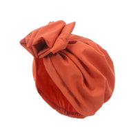 Fashion African-style headgear, women's headdresses, Muslim-style soft Hijab, monochromatic colored mirror hats in Muslim style