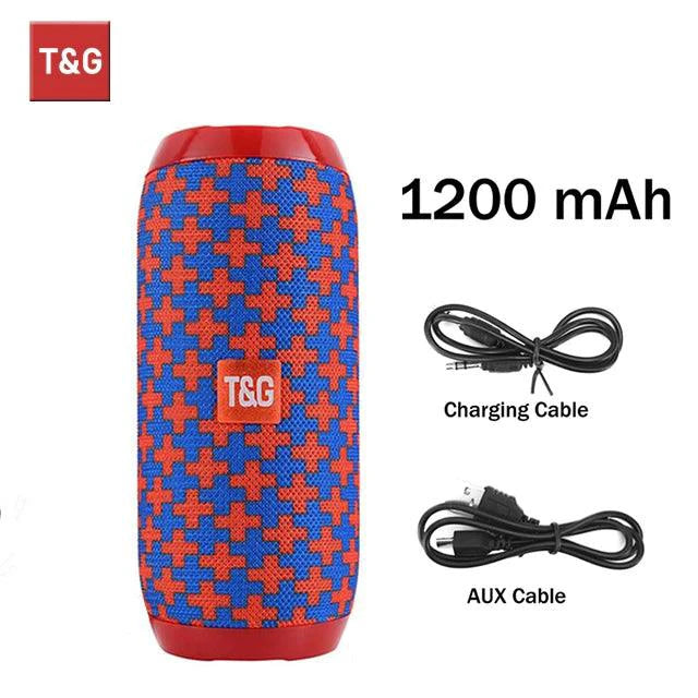 TG117 Bluetooth Speaker - Portable Waterproof TWS Outdoor Speaker - MANDOTOS
