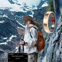 2025 Smart Ring Women Men Super narrow 6.3mm Heart Rate Health Stress measurement Monitor IP68 Waterproof Fashion Sports Rings