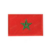 Embroidery Patches African Morocco Nigeria Algeria Seychelles Botswana Gabonese Libya Mauritania Djibouti Namibia Flags Badges