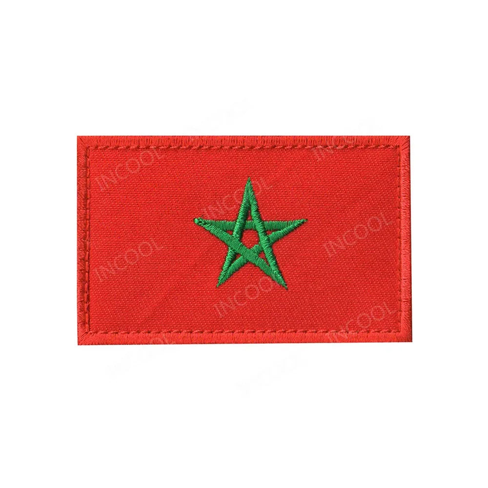 Embroidery Patches African Morocco Nigeria Algeria Seychelles Botswana Gabonese Libya Mauritania Djibouti Namibia Flags Badges