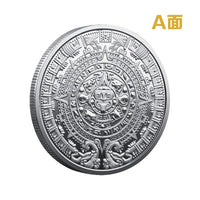 Maya Coins, Mexican Maya Souvenir Coins, Maya Calendar, Aztec Coins Commemorative
