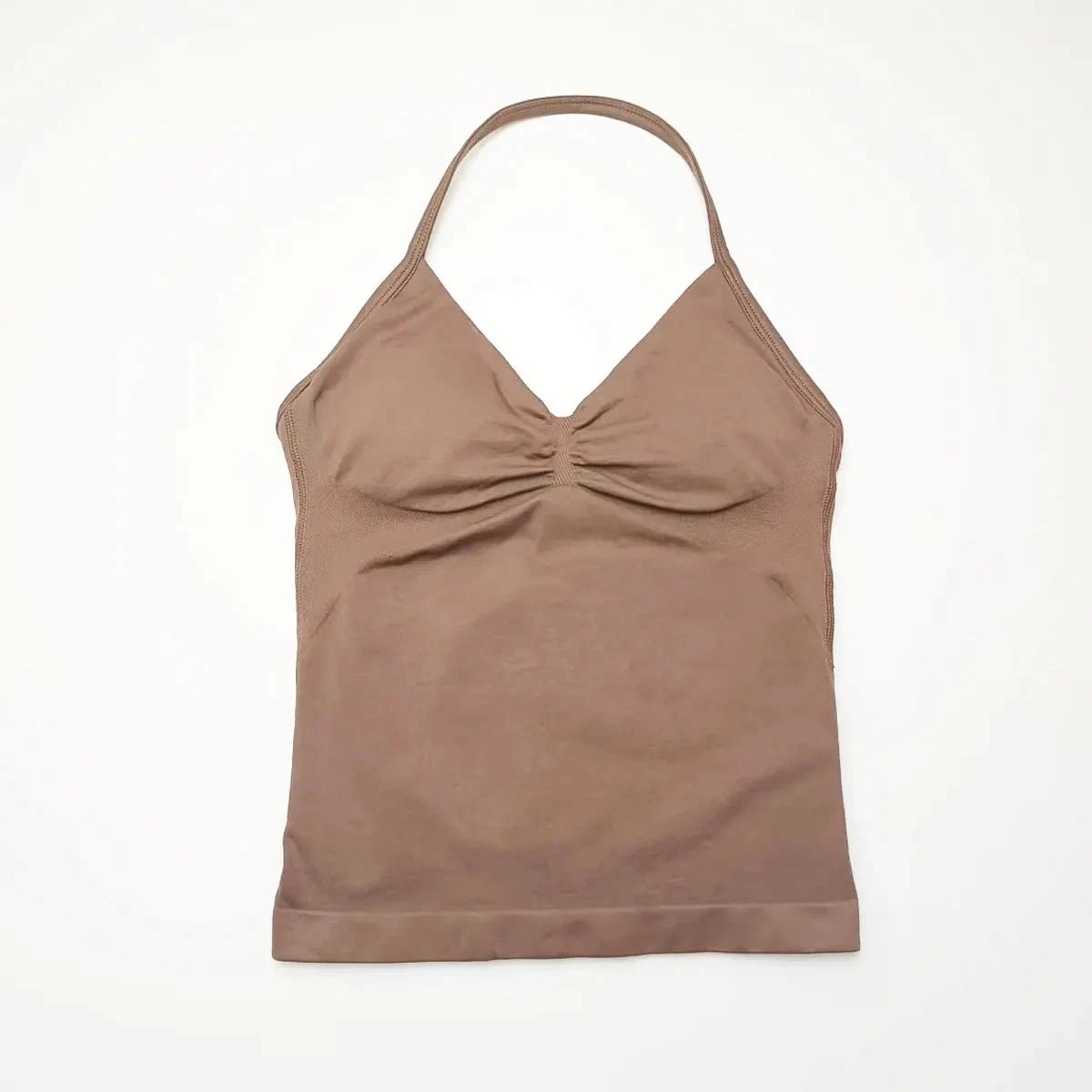 NCLAGEN Impact Longline Strappy Top Sports Yoga Vest Women's Fitness Tank Top Gym Beautiful Open Back Bra Running Workout Halter NCLAGEN Official Store