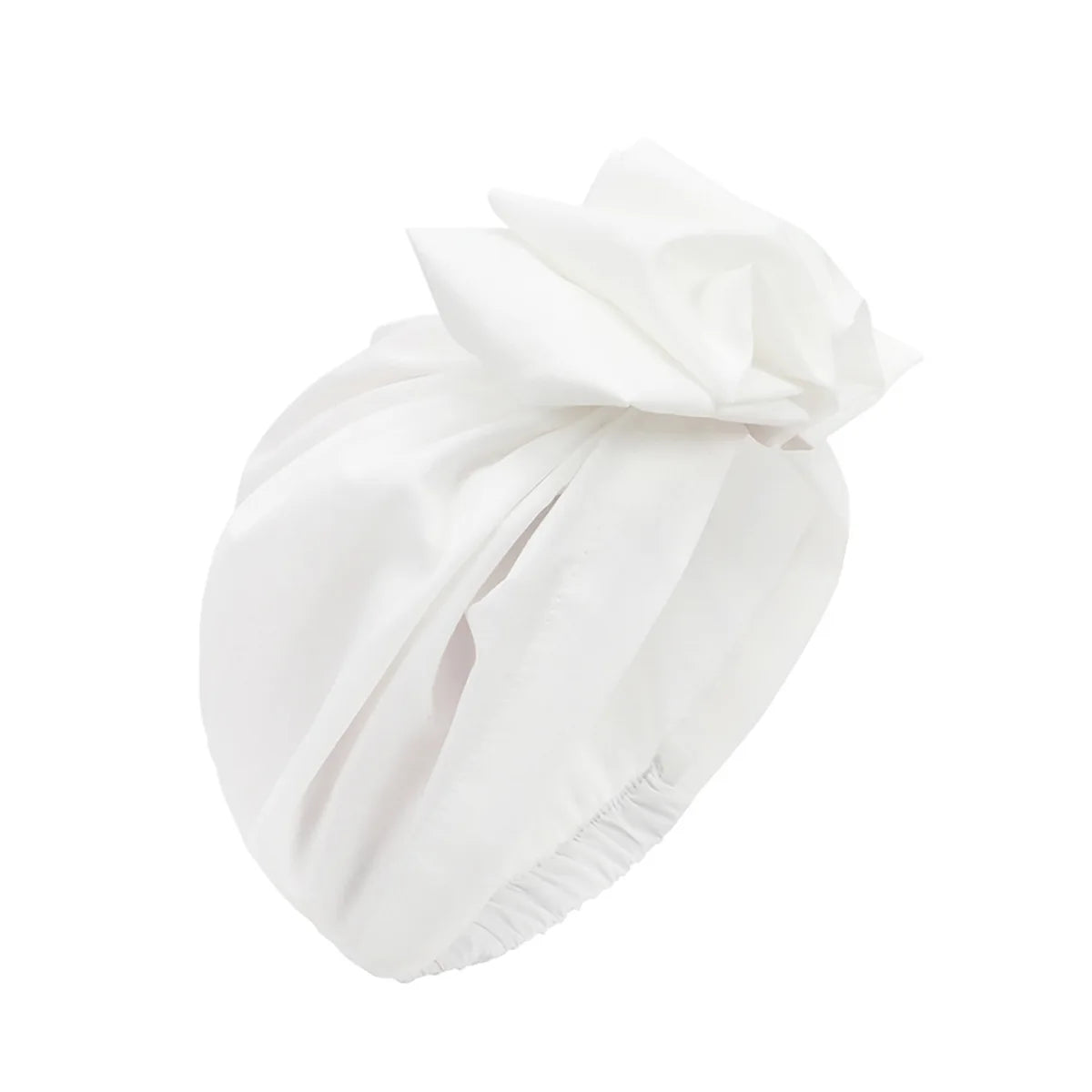 Fashion African-style headgear, women's headdresses, Muslim-style soft Hijab, monochromatic colored mirror hats in Muslim style