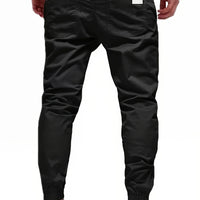 2025New Men's Casual Sports Pants Sweatpants Male Jogger Cargo Harem Pencil Pants Trousers Multi-pocket Sweatwear