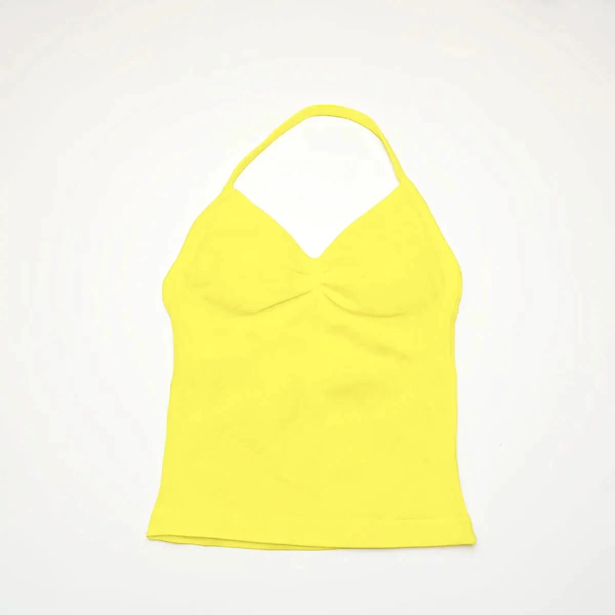 NCLAGEN Impact Longline Strappy Top Sports Yoga Vest Women's Fitness Tank Top Gym Beautiful Open Back Bra Running Workout Halter NCLAGEN Official Store