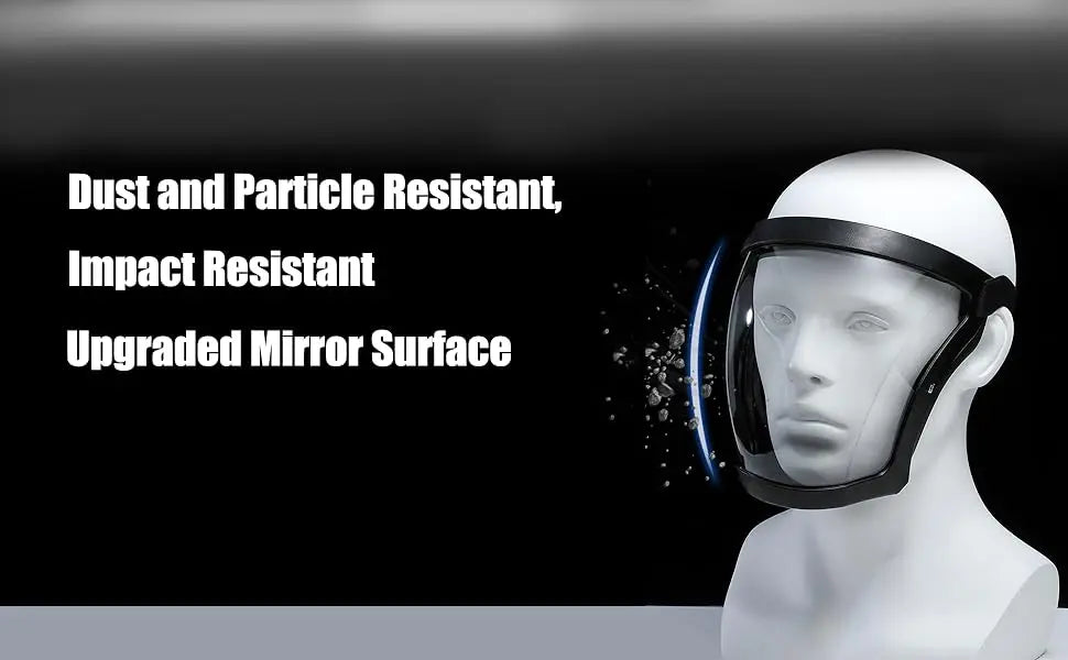 Protective Anti-Fog Face Shield Welding Mask Dust-proof Anti-splash Transparent Helmet Comfortable Protects Eyes Mask Cover