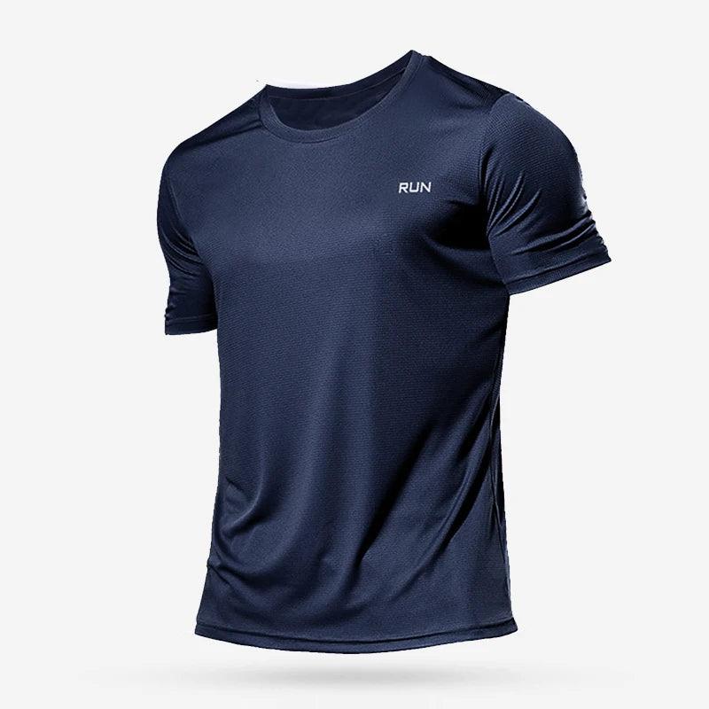 Running Shirts Soccer Shirts Men's Jersey Sportswear Mens Jogging T-Shirts Quick Dry Compression Sport T-Shirt Fitness Gym - MANDOTOS