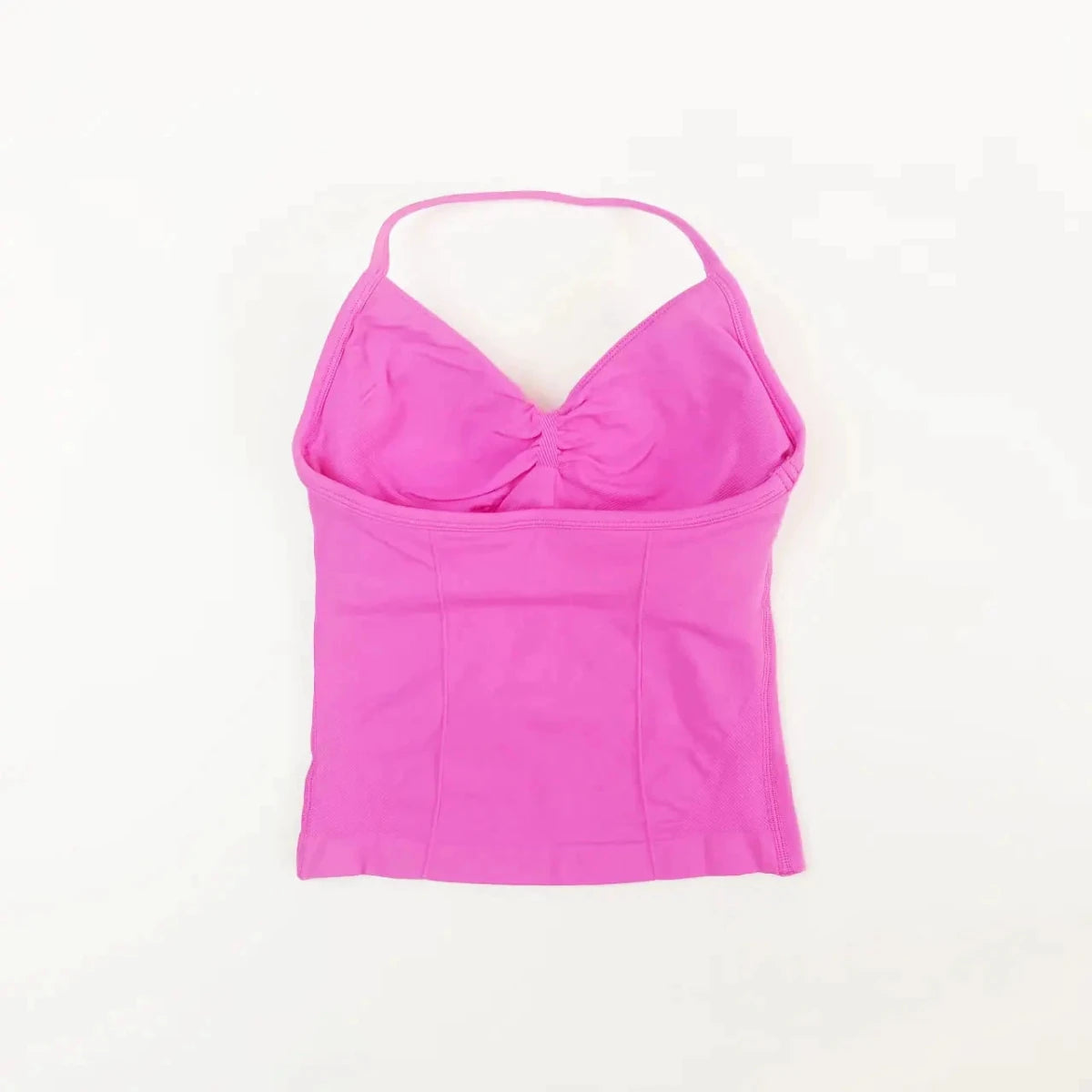 NCLAGEN Impact Longline Strappy Top Sports Yoga Vest Women's Fitness Tank Top Gym Beautiful Open Back Bra Running Workout Halter NCLAGEN Official Store