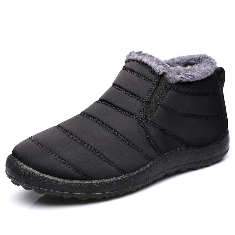 Men Boots Snow Outdoor Men's Shoes Plus Size Men's Winter Boots Plush Shoes Men Waterproof Men's Boots Male Footwear Work Shoes