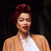 Fashion African-style headgear, women's headdresses, Muslim-style soft Hijab, monochromatic colored mirror hats in Muslim style