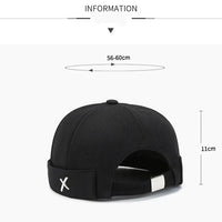 Spring New Guppi Hat, Korean Version Street Hat, Personality, Beanie, Round Hat, Sailor, Landlord Hat, Men's And Women's Niche