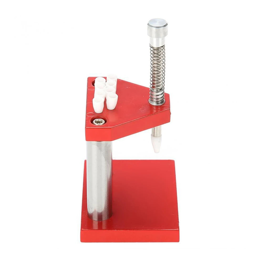 Watch Hand Presser Remover Puller Plunger Setting Fitting Set Red Wristwatch Watch Parts Repair Tool for Watchmaker