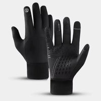 Touch Screen Cycling Gloves for Men & Women Warm Velvet Non-Slip Waterproof Autumn Winter Motorcycle Camping Ski Gloves