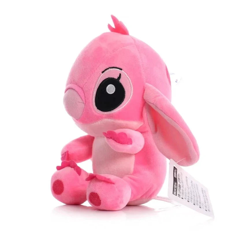 18cm Original Plush Stitch Baby Movie Cartoon Model Doll Children Action Figures Stuffed Toys Pendant Gifts MANDOTOS
