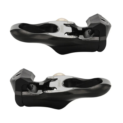 ZOYOSPORTS Road Bike Pedals Lightweight Clipless Bicycle Pedals with Cleats Set Compatible with SPD-SL System