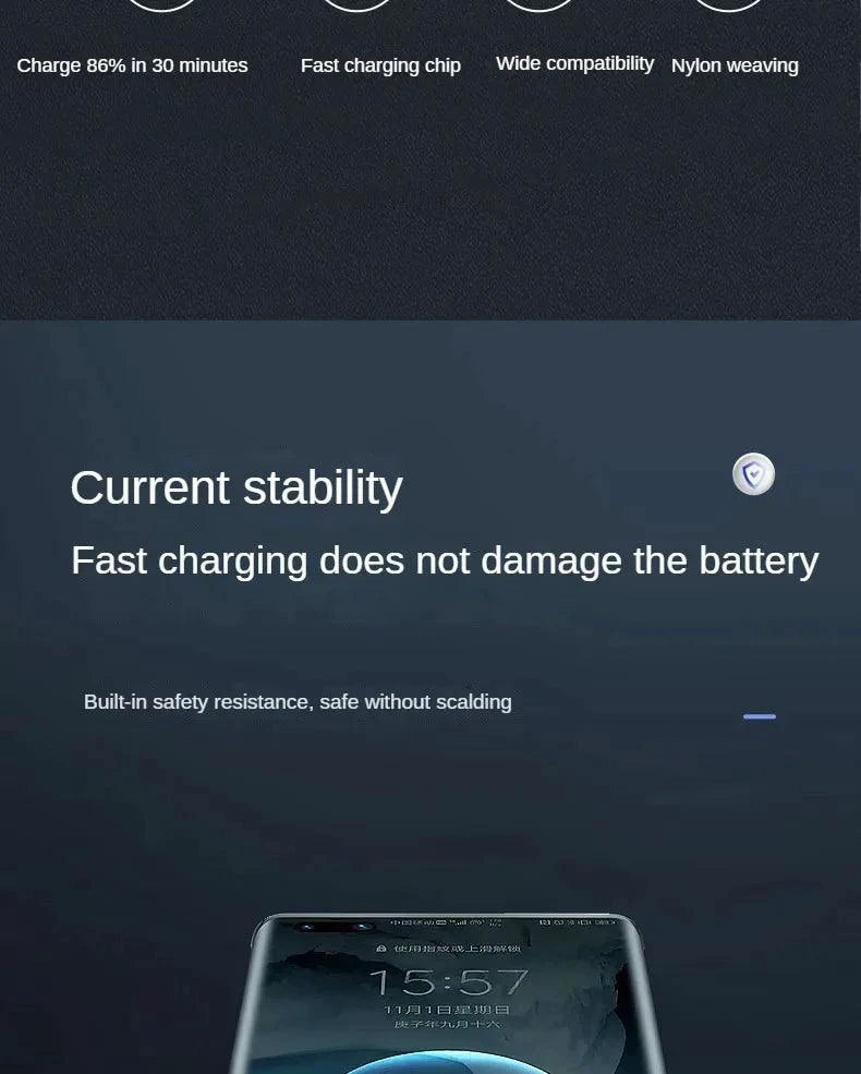 PD 120W Super Charging For Samsung S24 S23 USB C TO USB Type C Cable For iPhone 15 Plus Pro Max Xiaomi 11 4.0 Quick Fast Charger - MANDOTOS