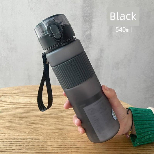 Casino Frosted Sports Water Cup Plastic Handy Cup Men and Women Creativity Portable Student Kettle with Lid Sports Bottle - MANDOTOS