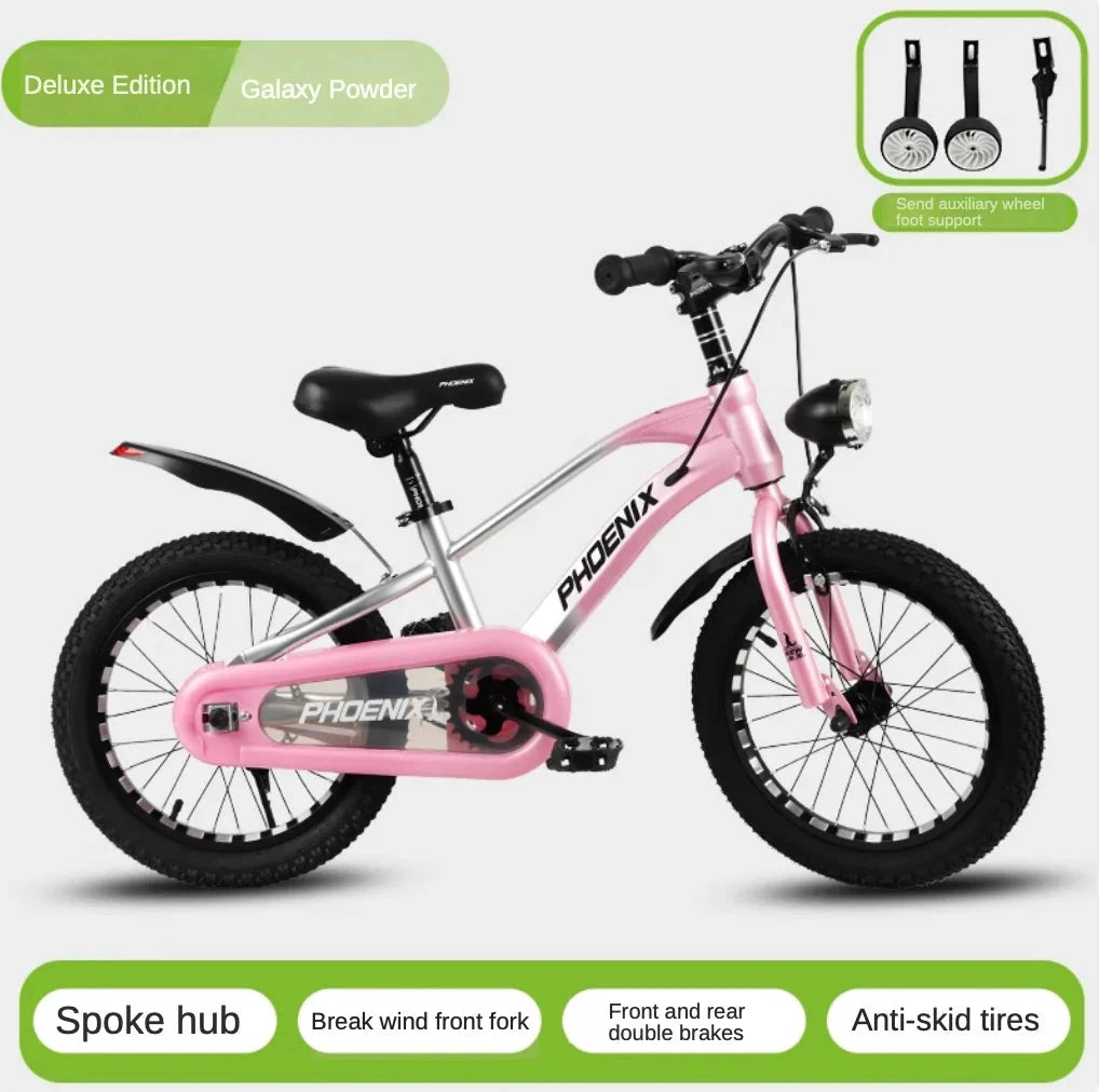 Children's Bicycles - Mountain Bikes for Boys and Girls Aged 3-12 Suitable for Older Children and Primary School Students MANDOTOS