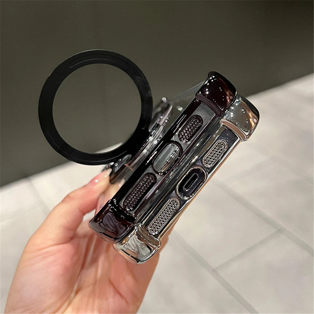 Luxury Shockproof Magnetic Magsafe Case for iPhone 17 Pro Max - MANDOTOS INTERNATIONAL
