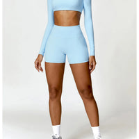 Sports Long sleeved Women Outdoor Running Gym Fitness Wear T-shirt Long sleeved Yoga Shirt Gym Push Up Workout Single Piece Top